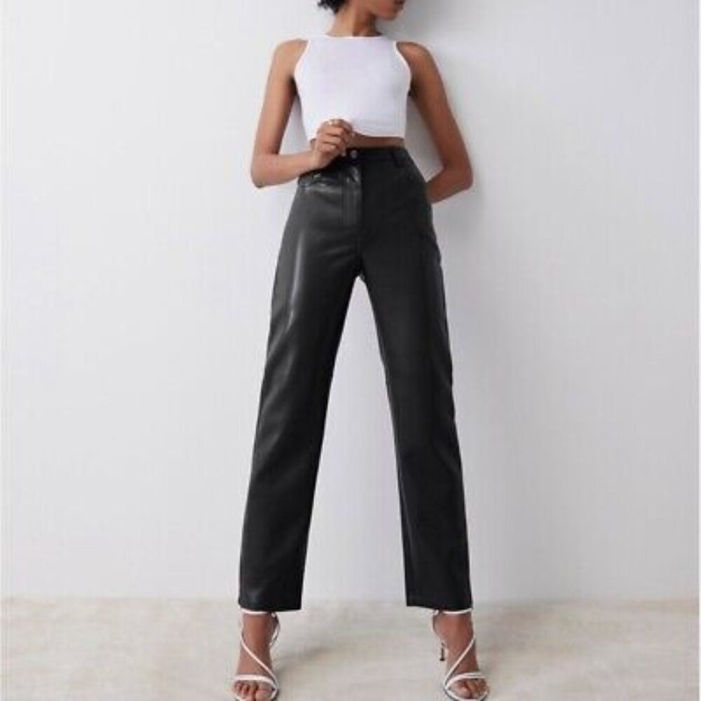 ARITIZIA WILFORD REBEL FAUX LEATHER PANT